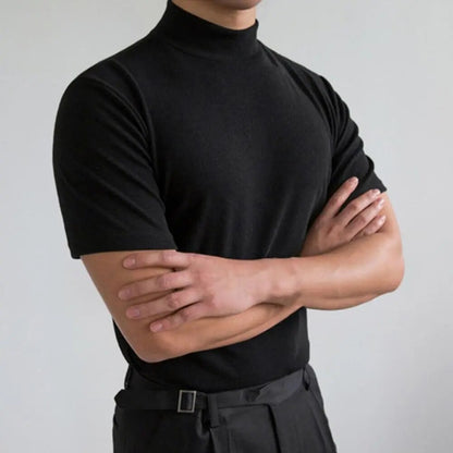 T-shirt Homme Slim Fit Col En V - PanierRoyale