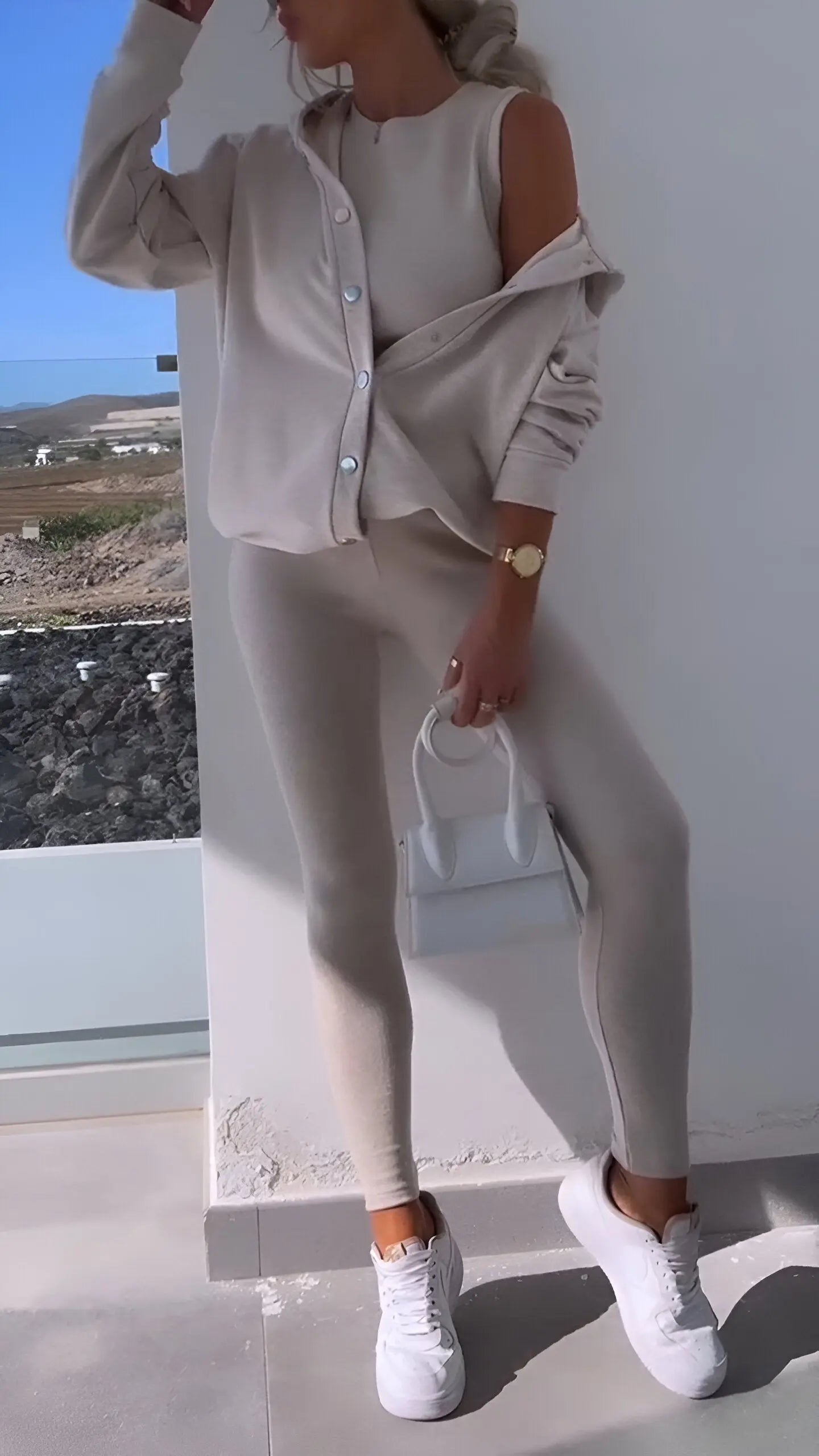 Ensemble Décontracté pour Femme - Leggings et Top Confortables - BerlinGlamour