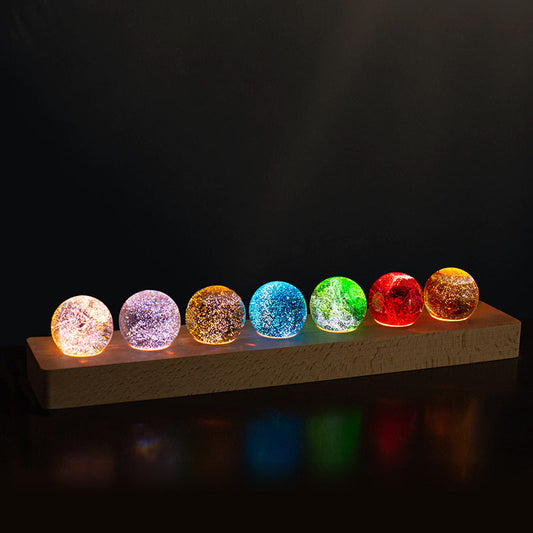 Lampe Cristal Luxe avec Effet Apaisant - PanierRoyale