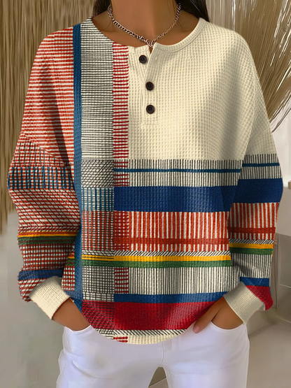 Pull Tricot Waffle Confort Coupe Ajustée