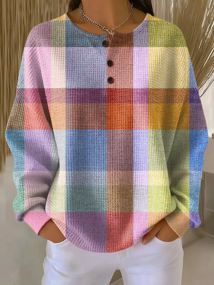 Pull Tricot Waffle Confort Coupe Ajustée