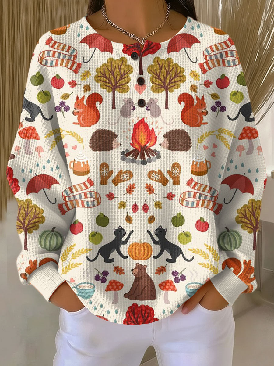 Pull Tricot Waffle Confort Coupe Ajustée