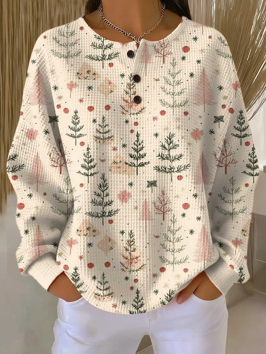 Pull Tricot Waffle Confort Coupe Ajustée