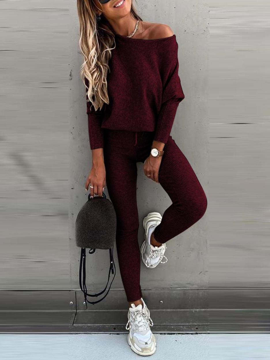Survêtement Femme Noir Confortable Jogging