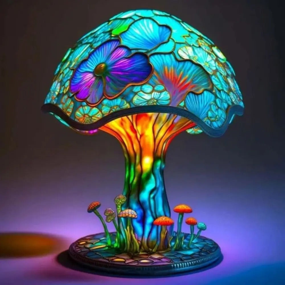 Lampe Décorative Champignon Lumière Douce Ambiance Féérique