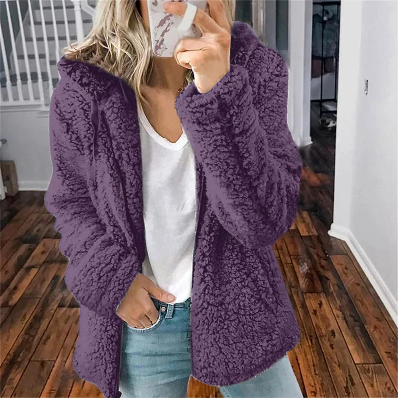 Gilet Femme Molleton Doux et Confortable pour Tous les Jours