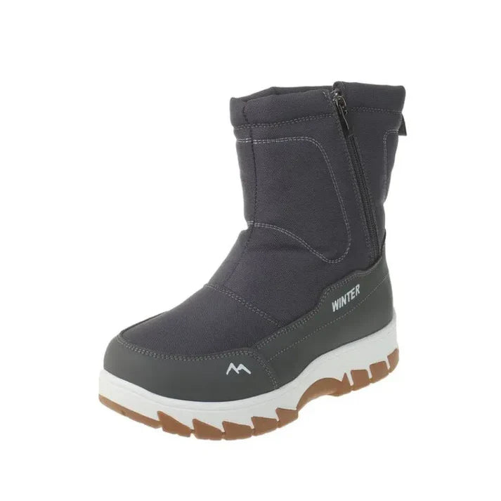 Bottes Femmes Confortables à Fermeture Éclair