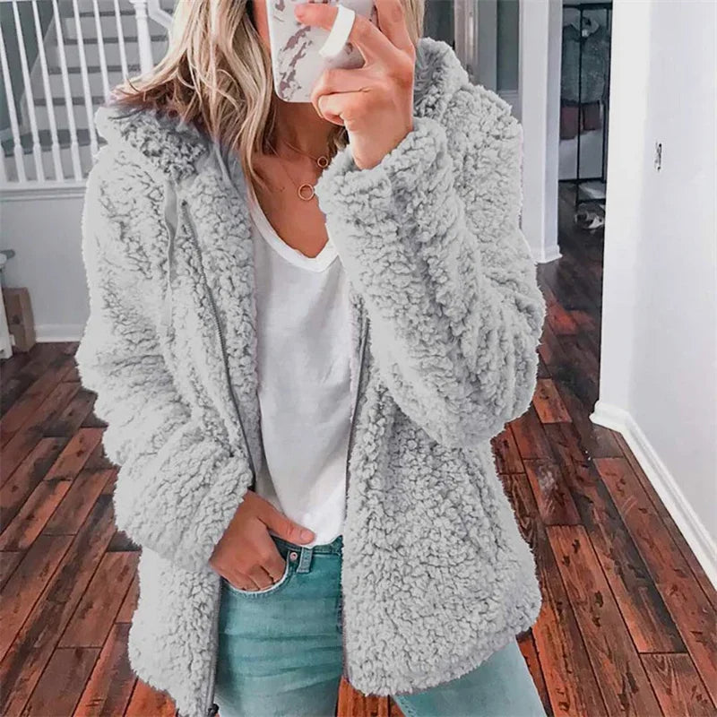 Gilet Femme Molleton Doux et Confortable pour Tous les Jours