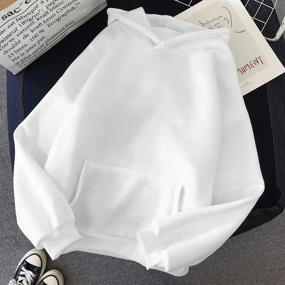 Sweat à Capuche Unisexe Noir avec Poche Zippée