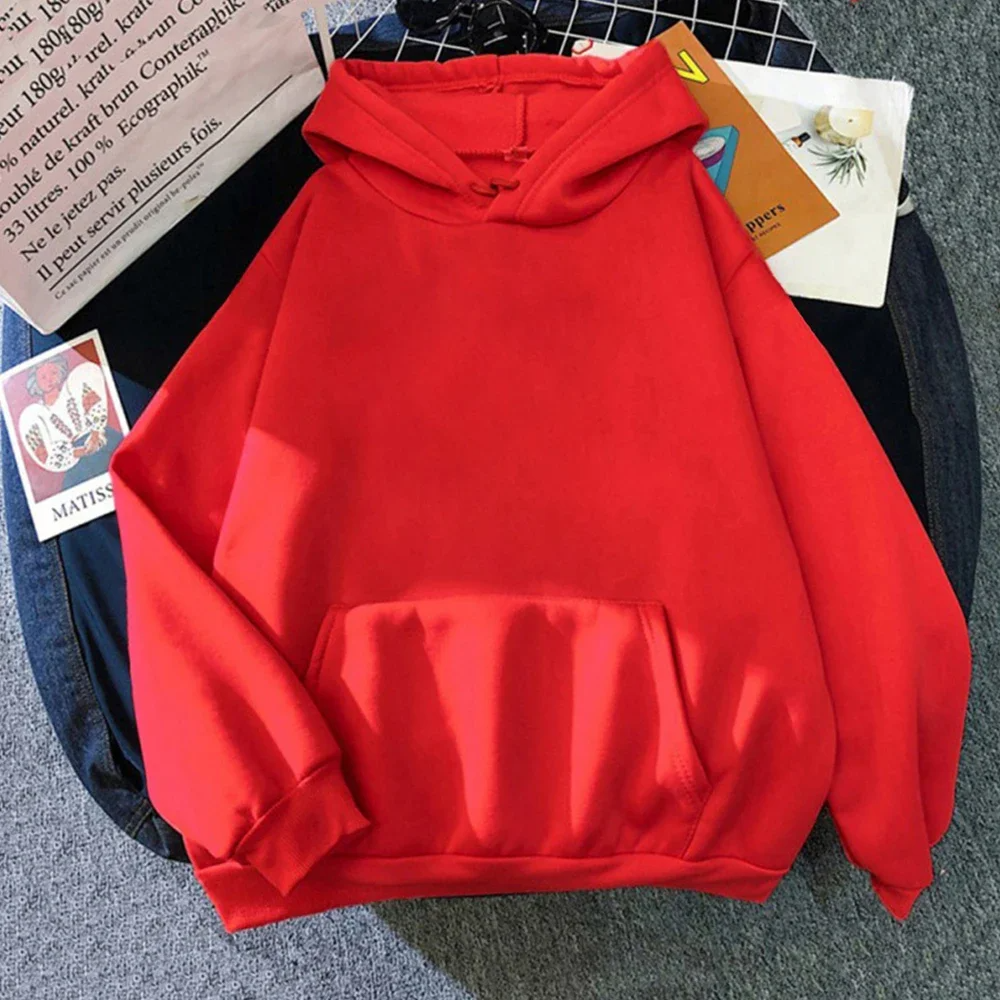 Sweat à Capuche Unisexe Noir avec Poche Zippée