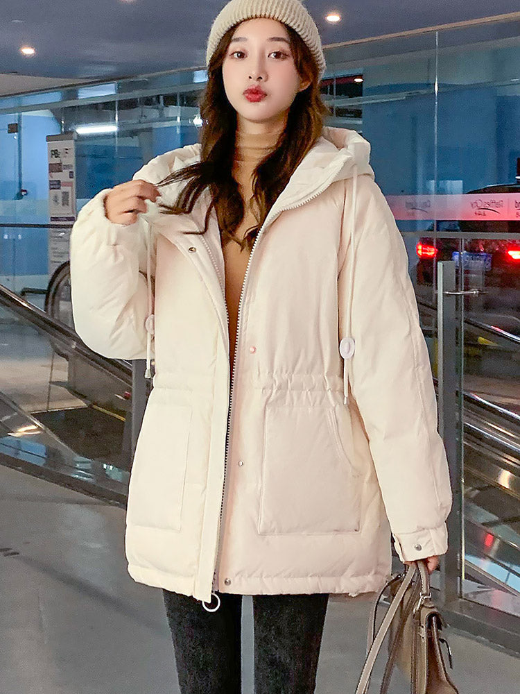 Veste Hiver Fourrée pour Homme avec Capuche Chaude