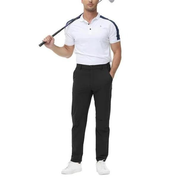 Pantalon Golf Homme Stretch et Léger pour Golf et Loisirs
