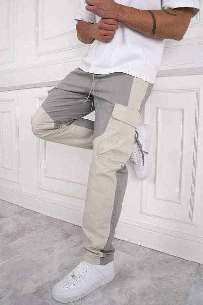 Pantalon Chino Cargo Homme noir