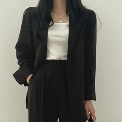 Blazer Féminin Oversized Confortable pour Femme