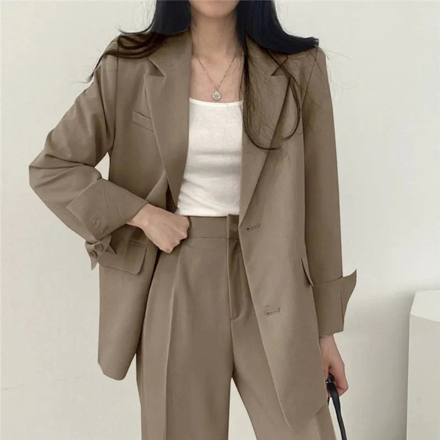 Blazer Féminin Oversized Confortable pour Femme