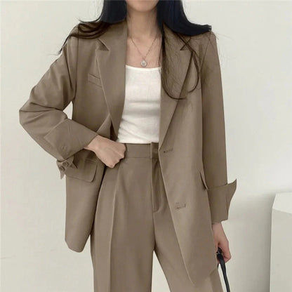 Blazer Féminin Oversized Confortable pour Femme
