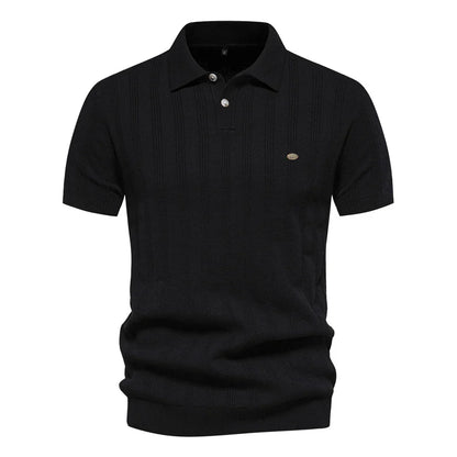 Chemise Polo Rayée Élégante pour Homme
