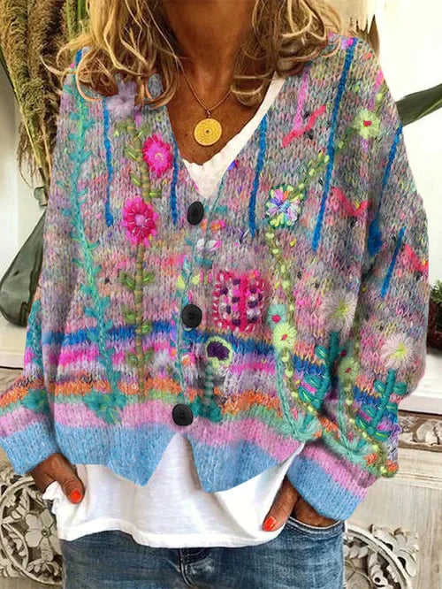 Cardigan Femme Très Doux en Molleton - PanierRoyale