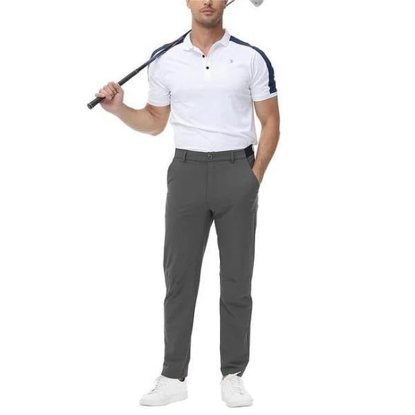 Pantalon Golf Homme Stretch et Léger pour Golf et Loisirs