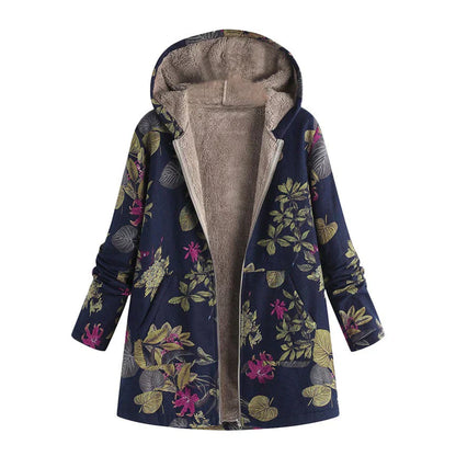 Veste Femme Imprimée Manches Longues Élégante