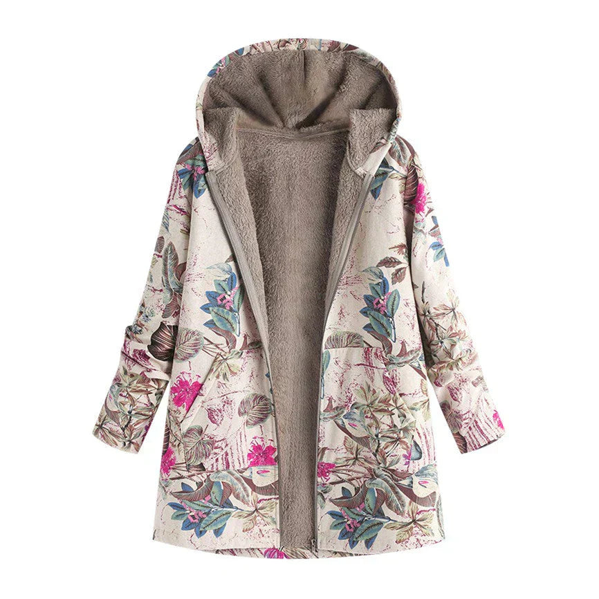 Veste Femme Imprimée Manches Longues Élégante - PanierRoyale