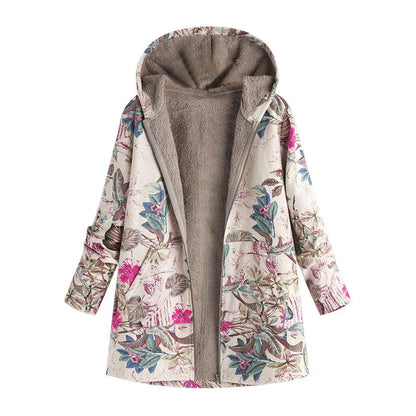 Veste Femme Imprimée Manches Longues Élégante - PanierRoyale