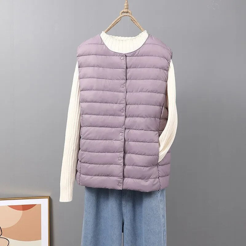 Veste Imperméable Femme Légère et Étanche avec Poches Réglables