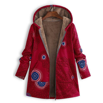 Veste Femme Imprimée Manches Longues Élégante