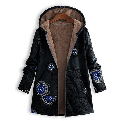 Veste Femme Imprimée Manches Longues Élégante