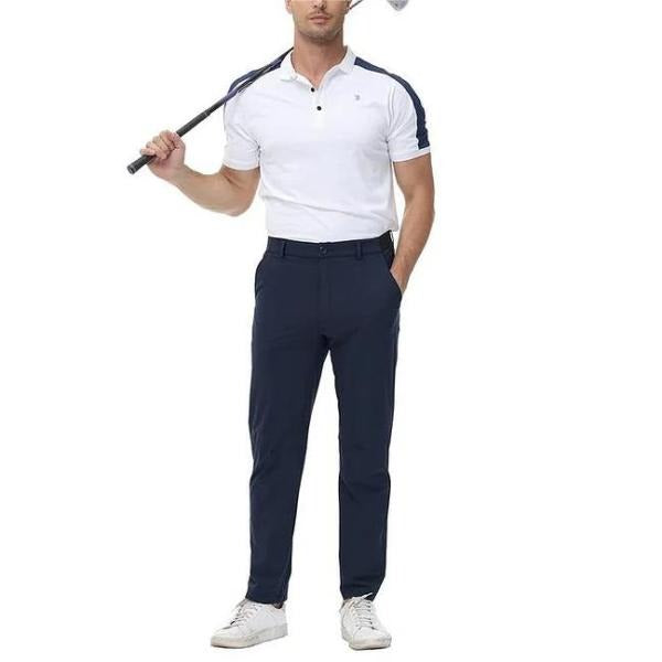 Pantalon Golf Homme Stretch et Léger pour Golf et Loisirs