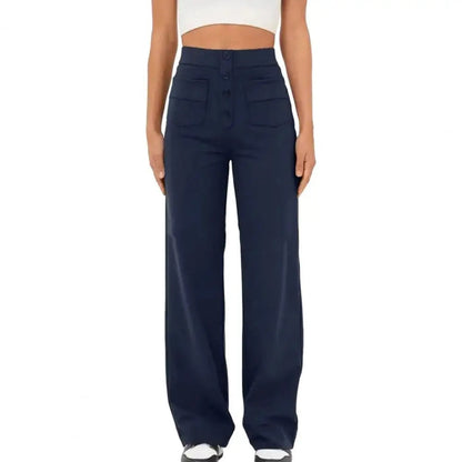 Pantalon Féminin Taille Élégante pour Travail et Soirée