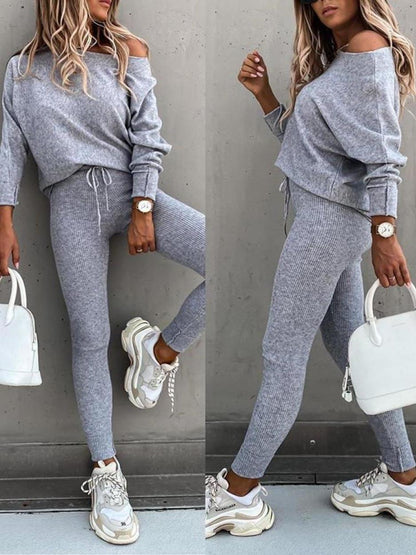 Survêtement Femme Noir Confortable Jogging
