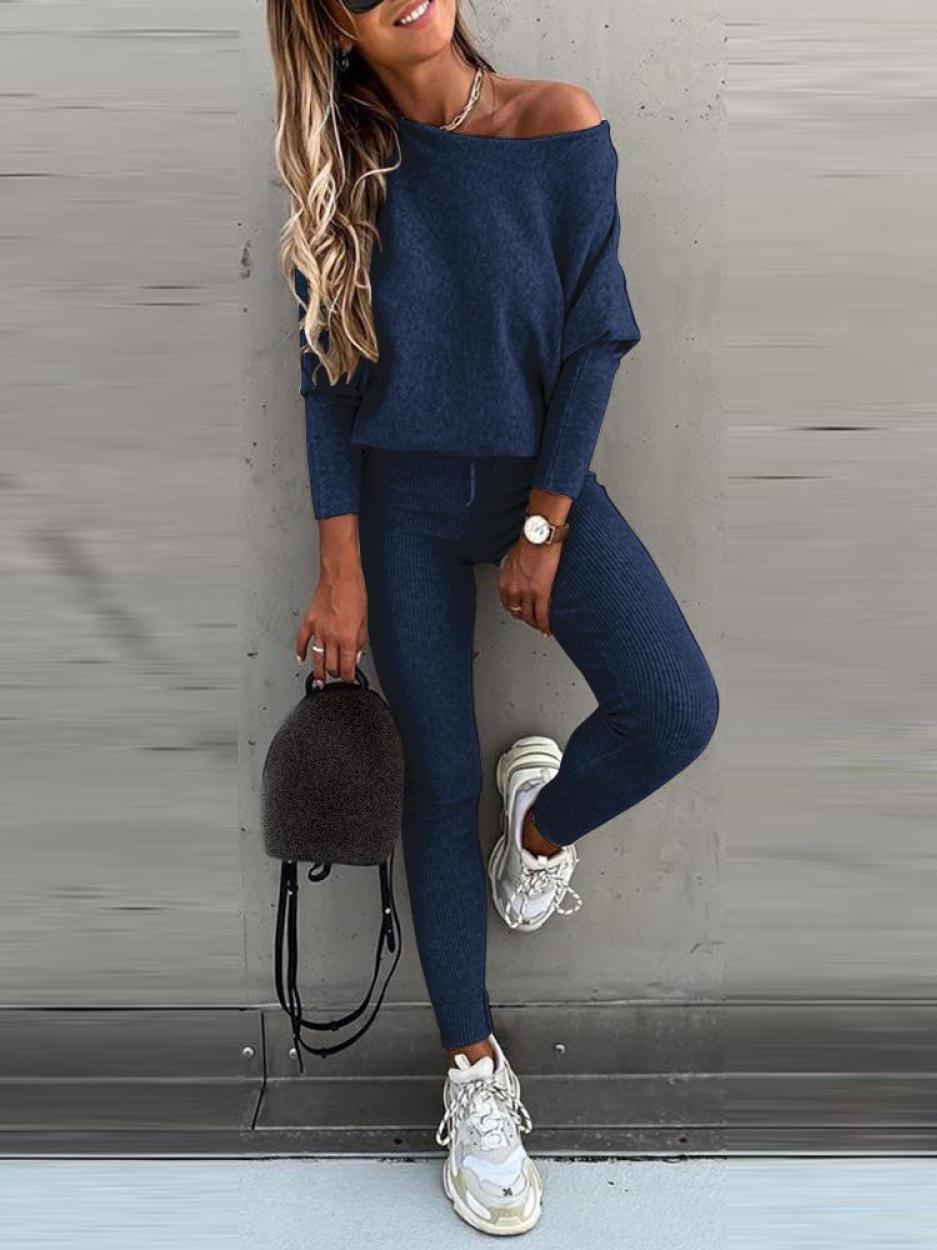 Survêtement Femme Noir Confortable Jogging