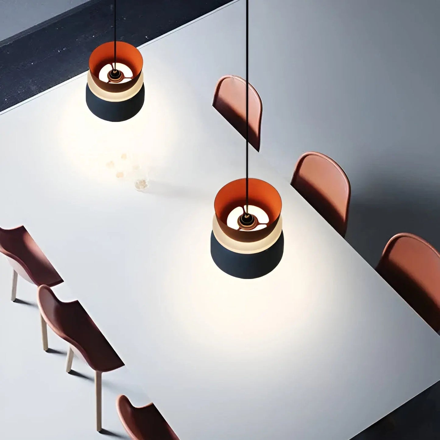 MaxColor | Bunte und elegante Macaron LED-Pendelleuchte Zendoo.de