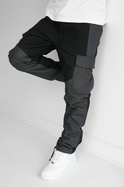Pantalon Chino Cargo Homme noir