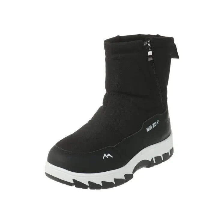 Bottes Femmes Confortables à Fermeture Éclair