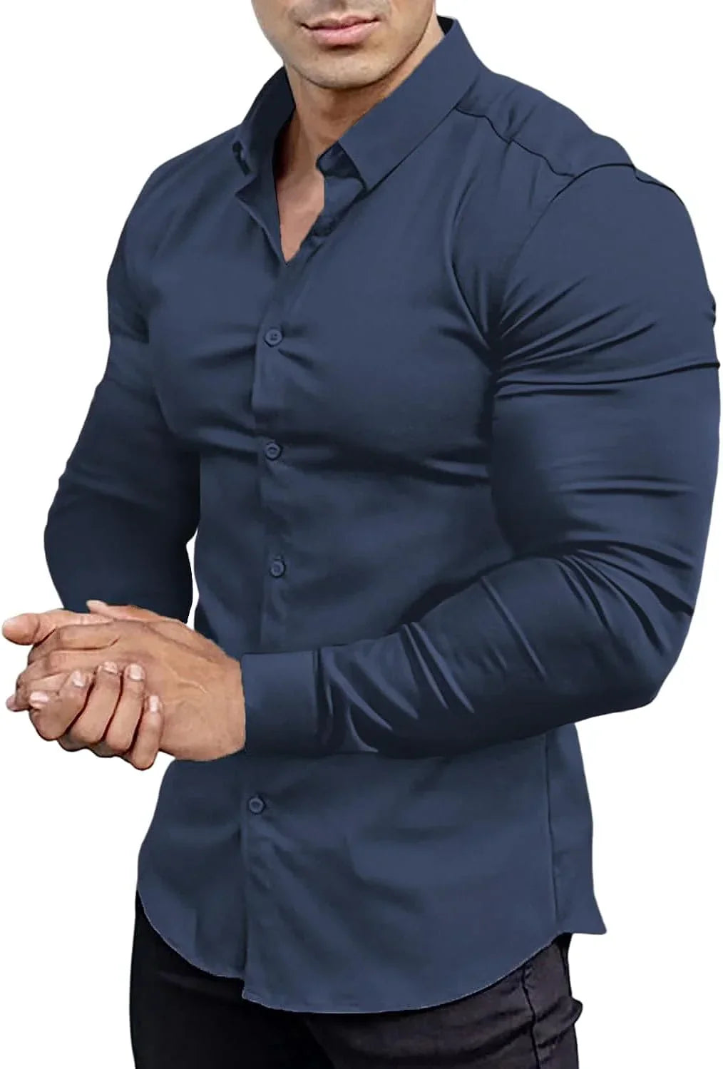 Chemise Homme Taille Slim Modèle Business