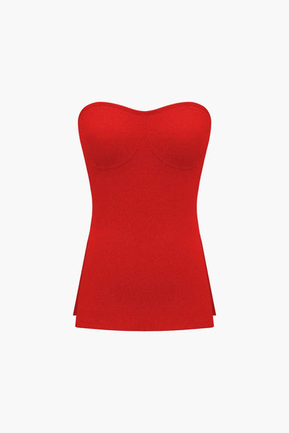 Ensemble Bustier et Shorts Élégant Féminin