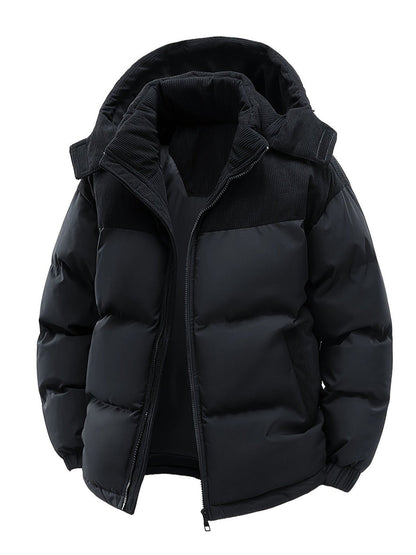 Veste Doudoune Femme Hiver avec Capuche Amovible