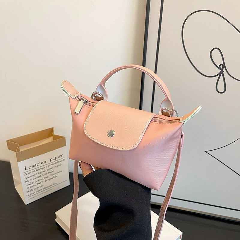 Sac à main en Cuir Bleu Marine Élégant