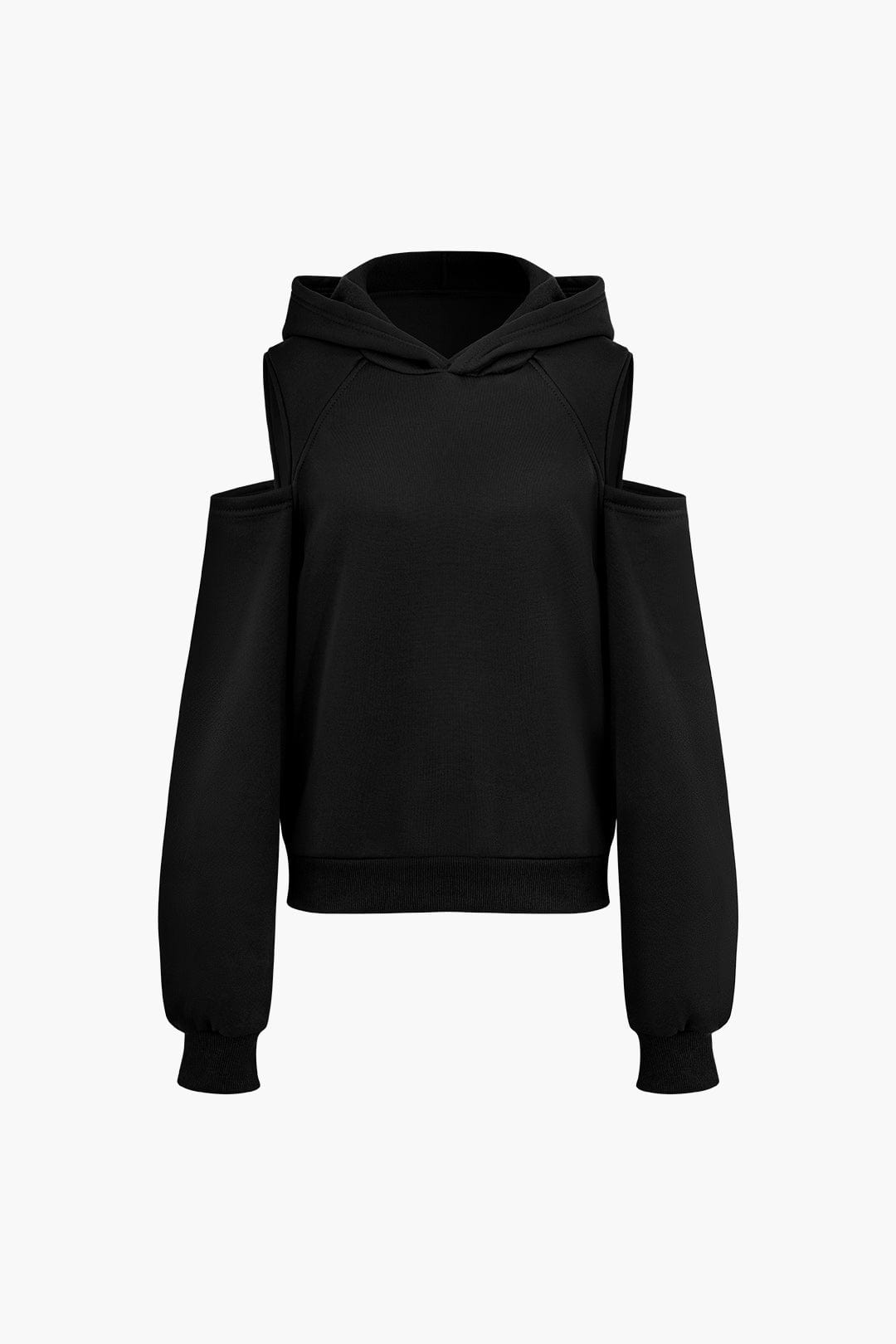 Sweat à Capuche Femme Décolleté Fashion