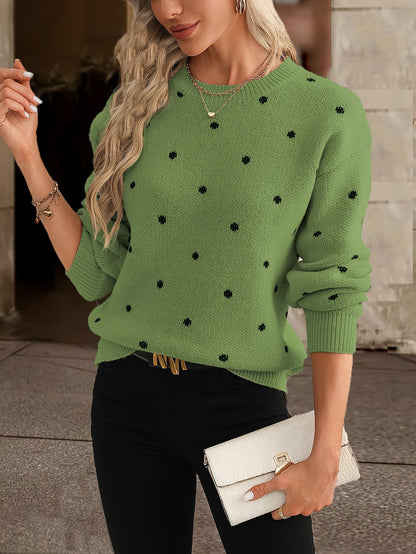 Pull Femme Élégant Rayé Noir et Beige