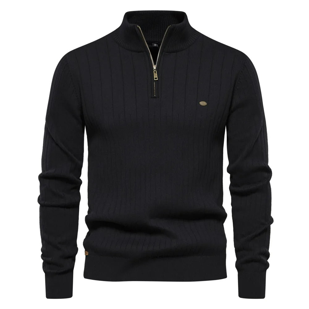 Pull Homme Hiver Doux et Chauffant
