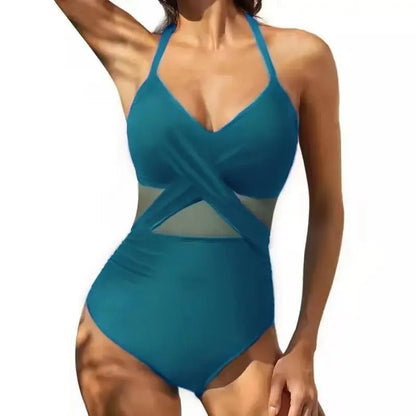 Maillot de Bain Femme Décolleté Plongeant