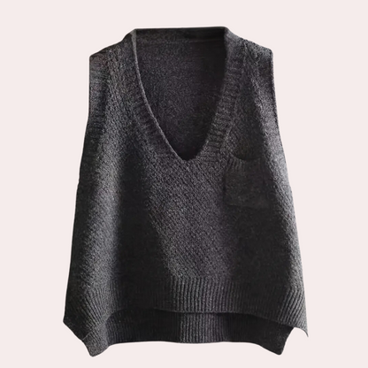 ALANNAH - Gilet Tricoté pour Femmes