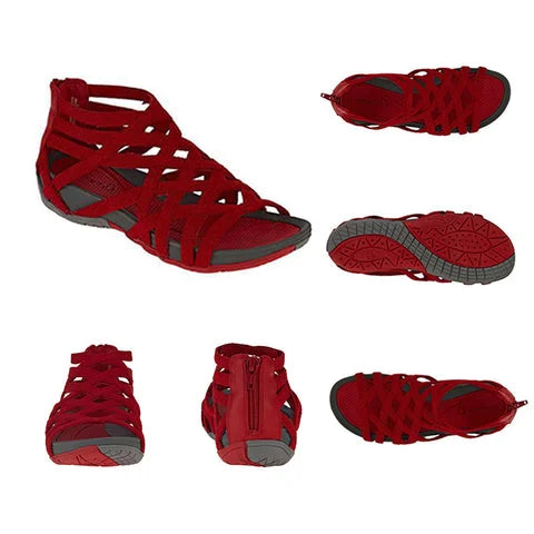 Sandales Femmes Confort Ergonomique pour Pieds