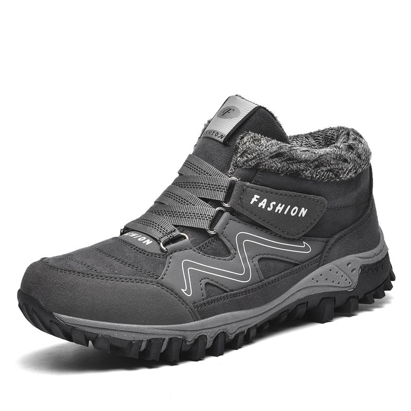 Bottines Hiver Chaudes et Confortables en Daim
