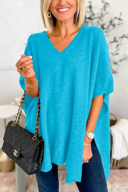 Poncho Femme Cachemire Doux et Léger
