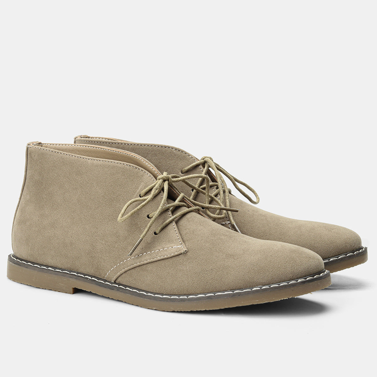 Bottes de randonnée homme style rétro en cuir