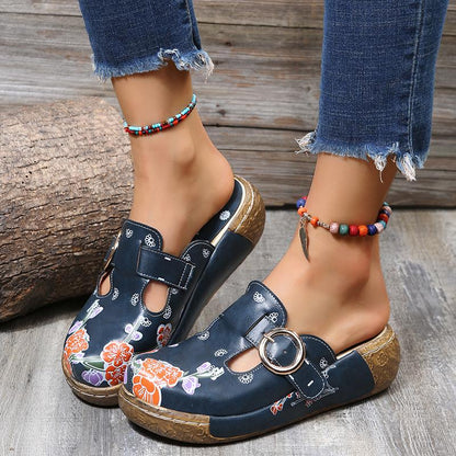 Chaussons Fleurs Doux pour Femmes